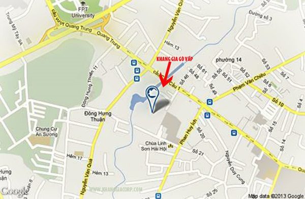 vi tri can ho Khang Gia Apartment 600x391 - Dự án khu căn hộ Khang Gia Apartment – Quận Gò Vấp