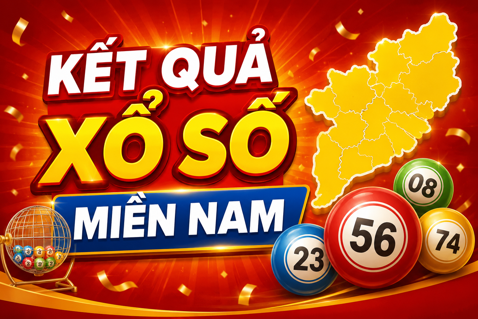 Thông tin chi tiết kết quả xổ số miền Nam ngày 31/5/2026 Chủ Nhật