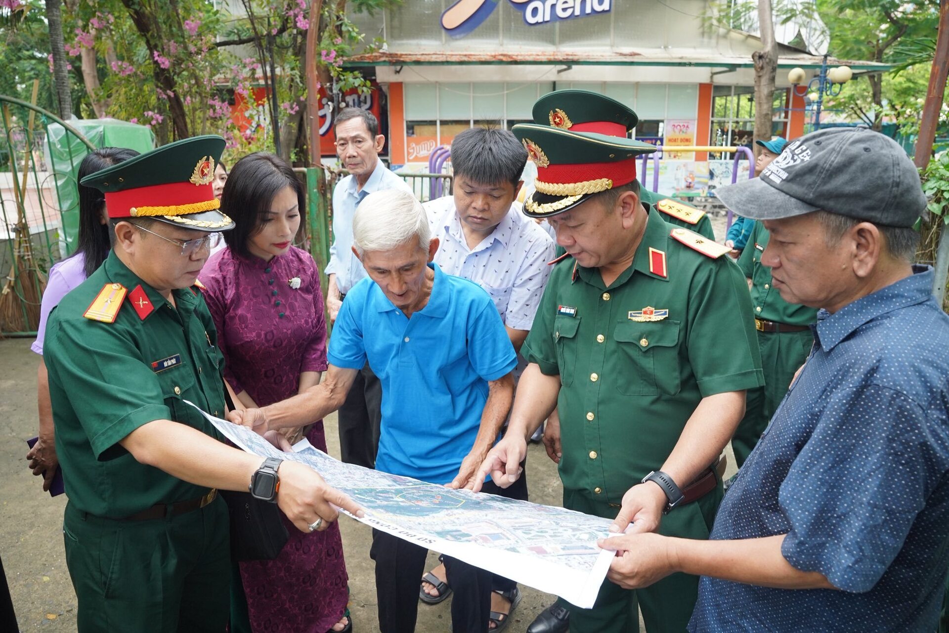 Tổ chức hội thảo xác minh hố chôn tập thể liệt sĩ tại công viên Lê Thị Riêng